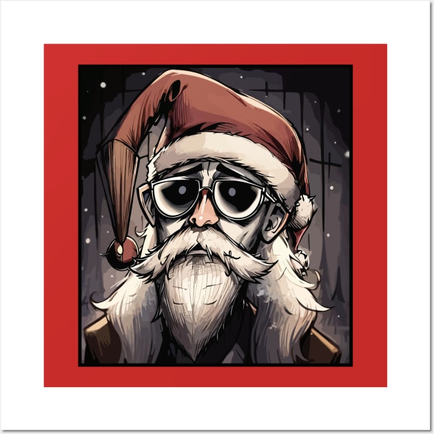 St. Nick Wall Art by WildChed ArtisTee